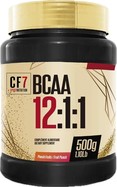 Pot BCAA 12:1:1 500 g, CF7 Sport Nutrition