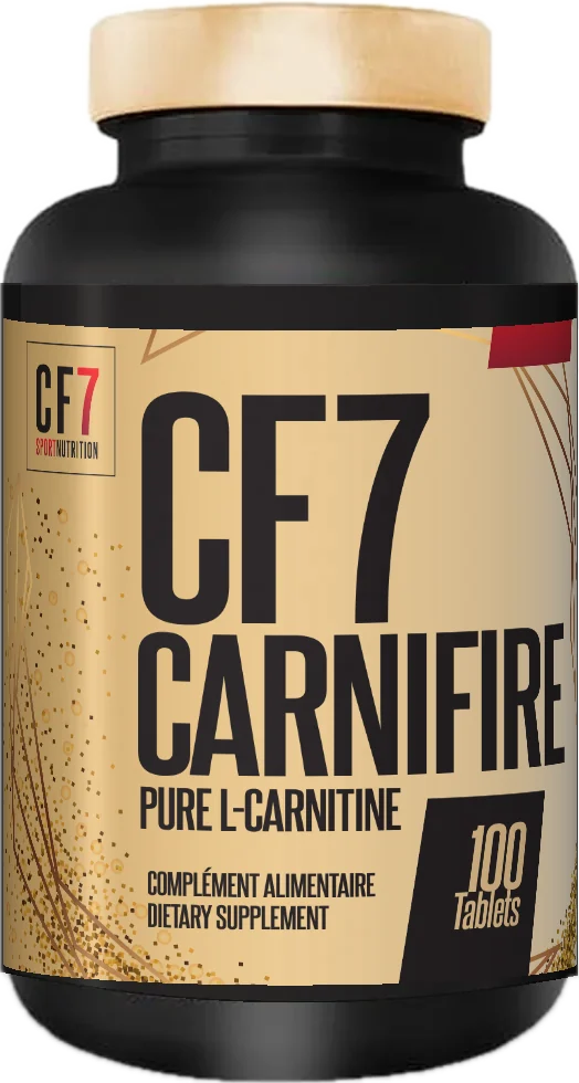 Pot Carnifire 100 comprimés, CF7 Sport Nutrition