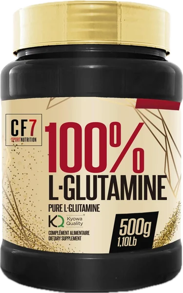 Pot 100 % L-Glutamine 500 g, CF7 Sport Nutrition