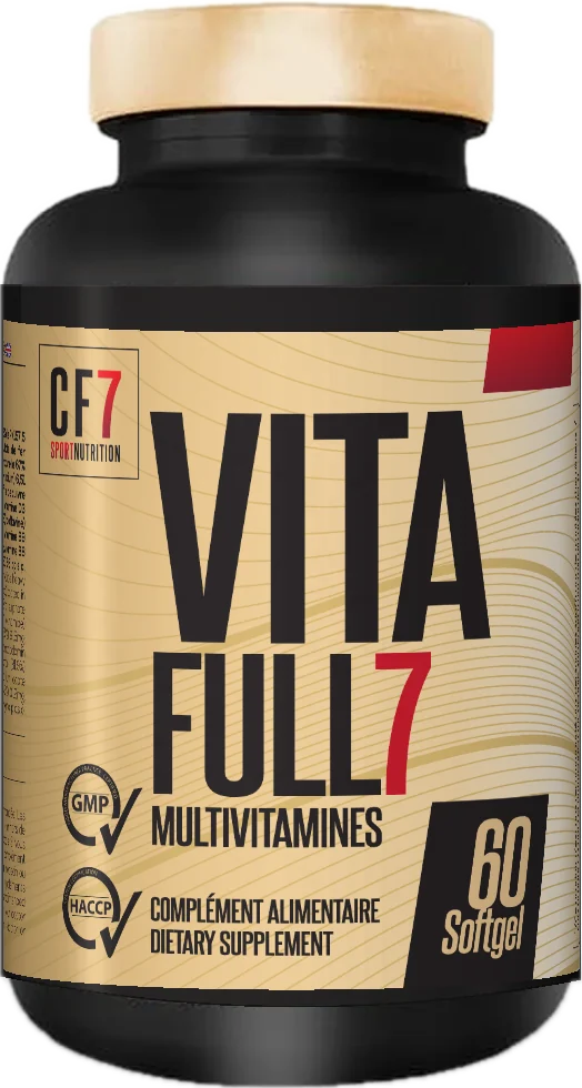 Pot Vita Full 7 60 capsules molles, CF7 Sport Nutrition
